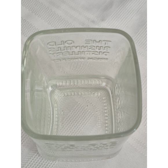Vintage Old Bushmills Distillery 1608 Embossed Whiskey Glass – Square 72x90 MM - Picture 3 of 7